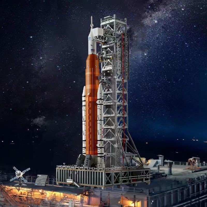 67013 Artemis Space Launch System Rocket Small Particle Assembly ...