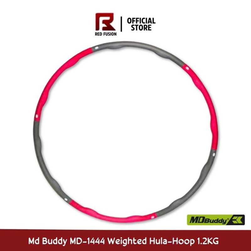 HULA HOOP PIEGHEVOLE 1 KG IMBOTTITO PESATO ABS ESERCIZIO