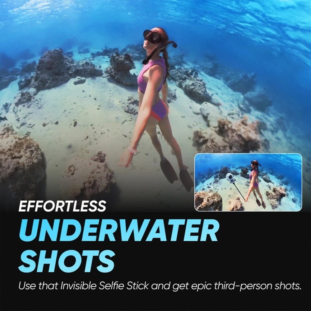 For 360 X4 Waterproof Dive Case Diving shell Kabibi ng pagsisid 360 X4 ...