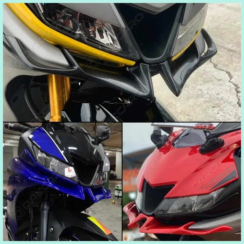 ABS Front Fairing Winglets Aerodynamic ProtectionsGuard Cover ...
