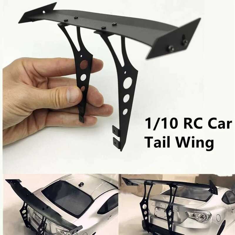 Yy Metal Tail Wing Rear Spoiler For 1/10 RC On-Road Racing Rally Drift ...