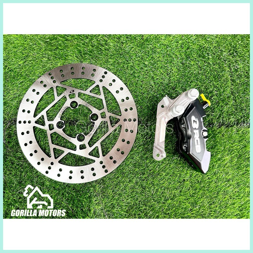 RCB R1 Caliper with Bracket and Big Disc 267mm for Honda Click 125/150 ...