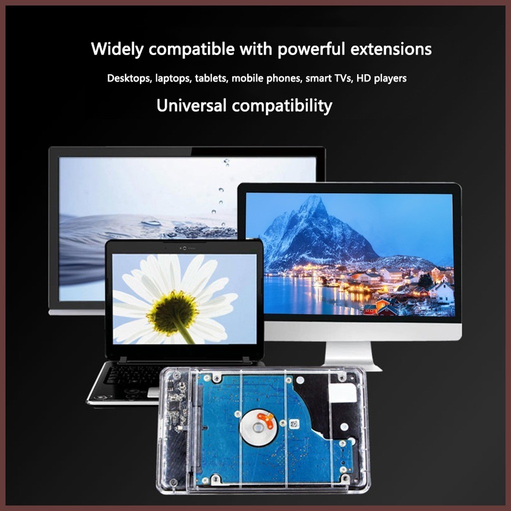 Shinkle HDD Enclosure USB3.0 5Gbps SSD Enclosure 2.5