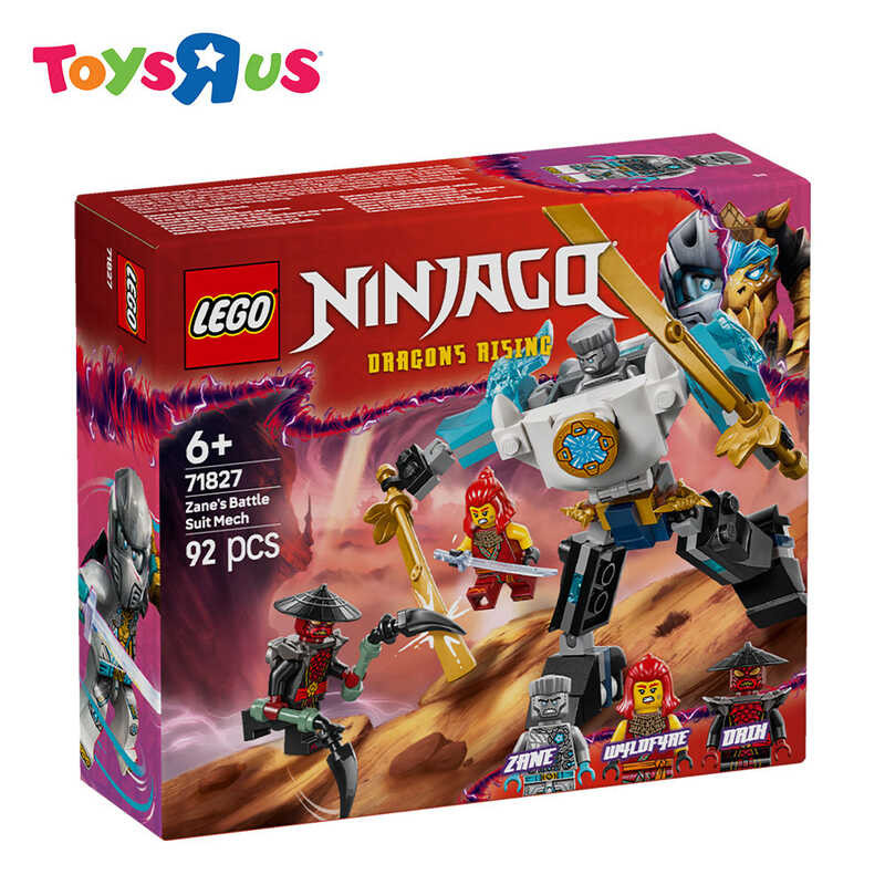 Lego® Ninjago® 71827 Zane’S Battle Suit Mech, Ages 6+, Building Blocks ...