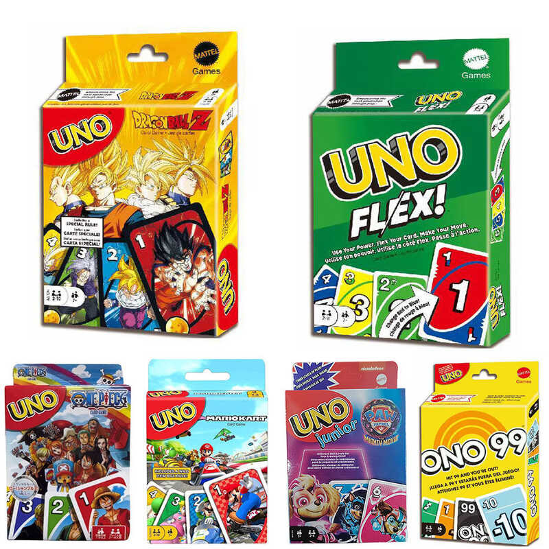 Jeu de cartes spécial UNO Dragonball Z | Meilleurs jeux d'intérieur pour toute la famille