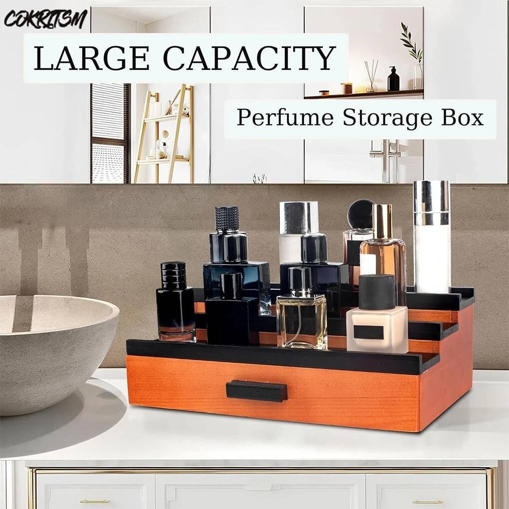 Portable New Organizer Shelf 3 Tier Drawer Storage For Collection Stand ...