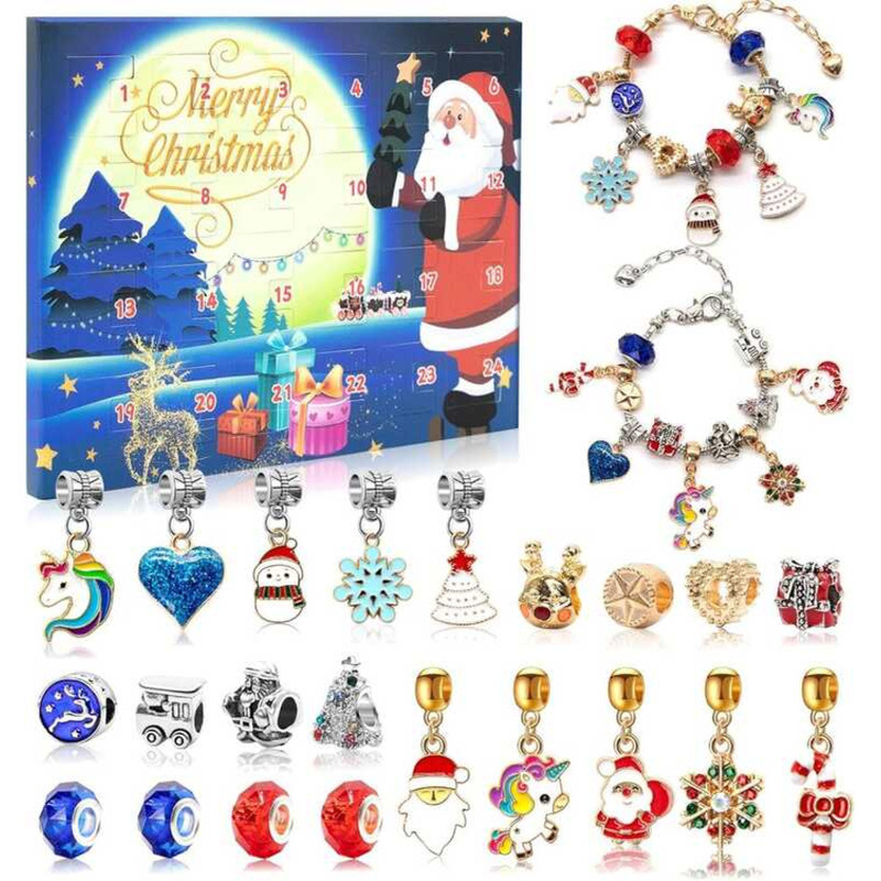 Tt Advent 2024, 24 Days Countdown Calendar Jewelry Girls Gifts,Diy ...