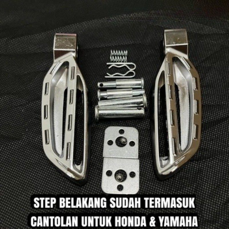 【24H Ship】Honda Stylo Chrome Foot Steps，Gcraft Step Universal for All ...