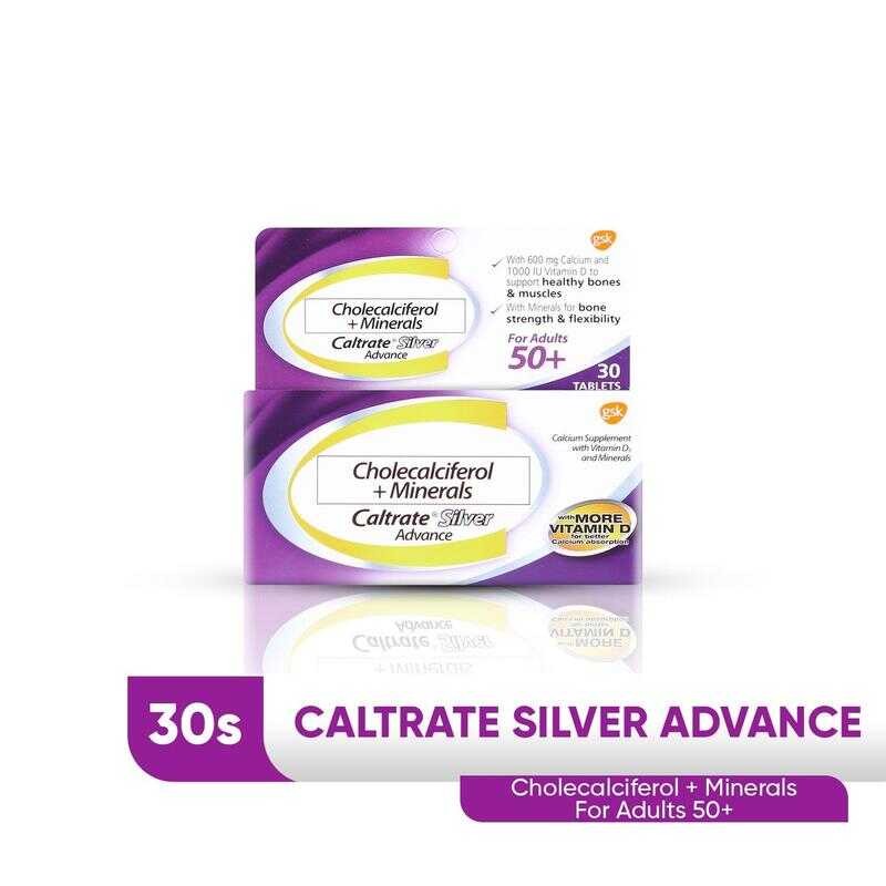 Caltrate Sier Advance Cholecalciferol + Minerals Tablets - 30S ...