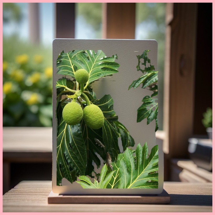 Breadfruit Rimas Artocarpus Altilis Seedlings Live Plant | Shopee ...
