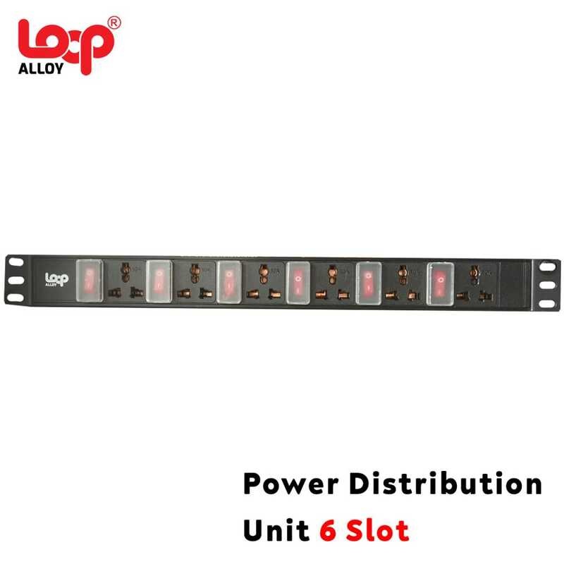 Loop Alloy Power Distribution Unit (Pdu) 6 Gang 01F | Shopee Philippines