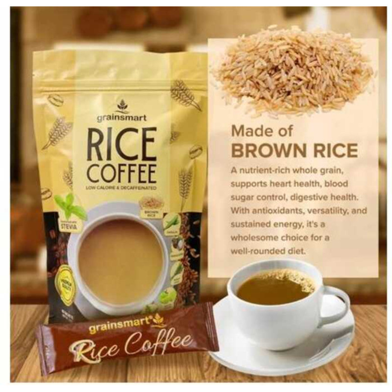 ORGANIC RICE COFFEE (No Caffeine)Grainsmart Ricewell Brown Rice Coffee ...