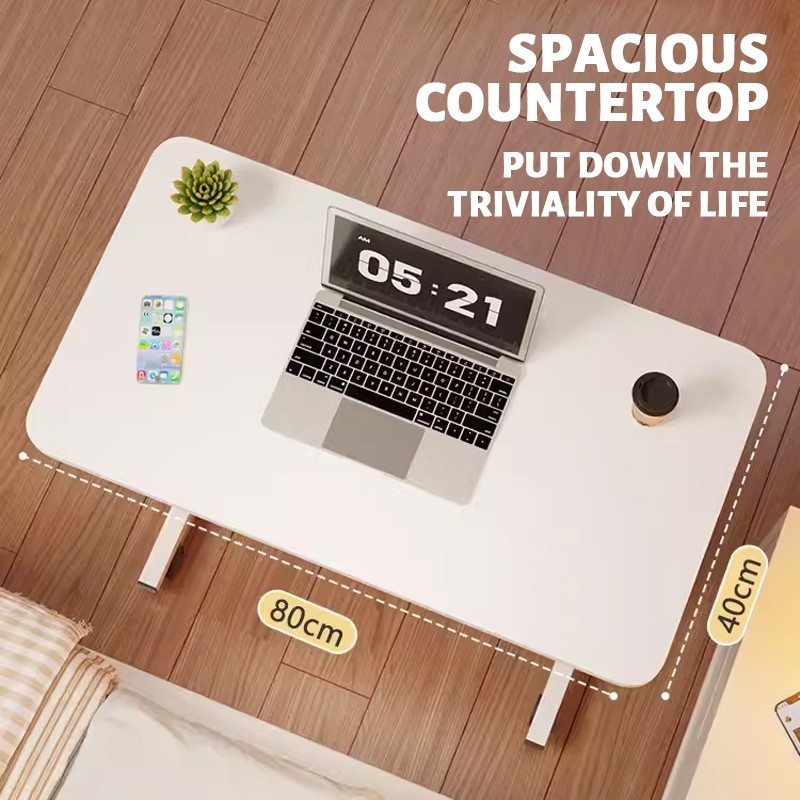 ️Ready Stock️Adjustable table Bed Side Table Portable Standing Computer ...