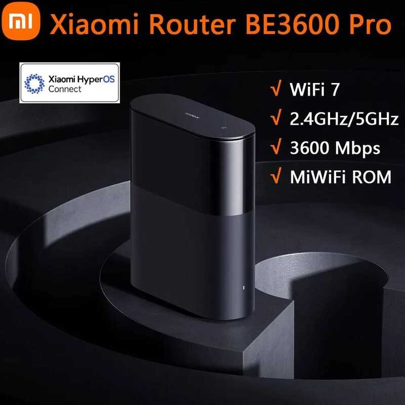 Yy Xiaomi Router Be3600 Pro Wifi 7 Dual-Band WAN LAN 2.4/5Ghz Qualcomm ...