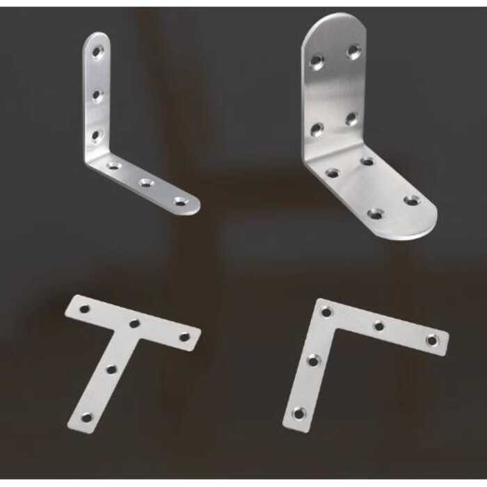 Thickened Stainless Steel Right Angle 90 Degree Shelf Triangle Iron ...