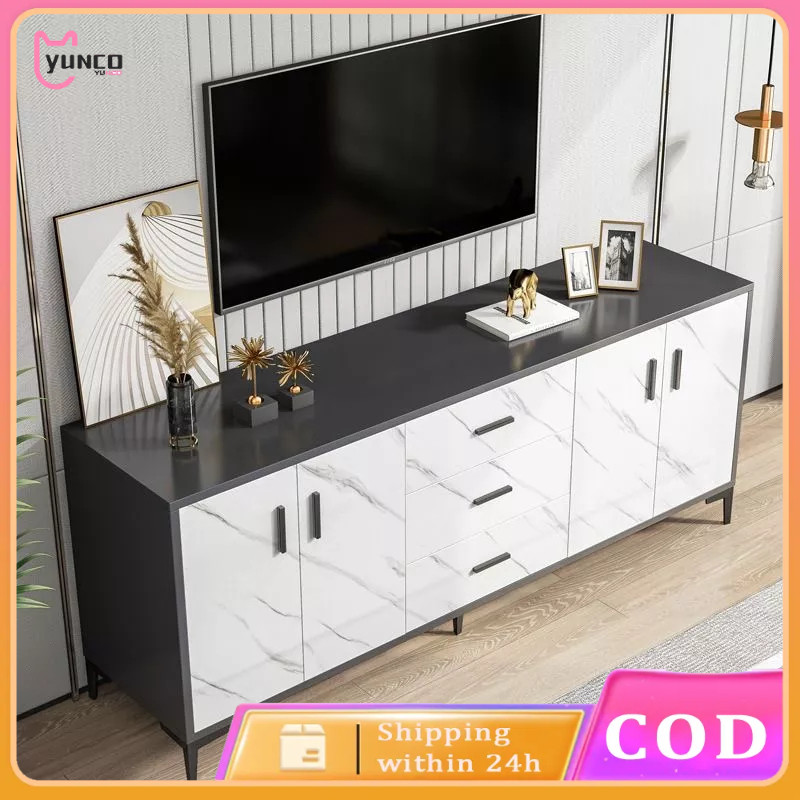 Simple TV Cabinet Nordic / TV Rack Stand Minimalist / New Floor Cabinet ...