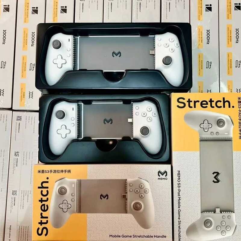 Y MEMO S3 Type-C Wired BT Wireless Multi-Mode Mobile Game Pad ...