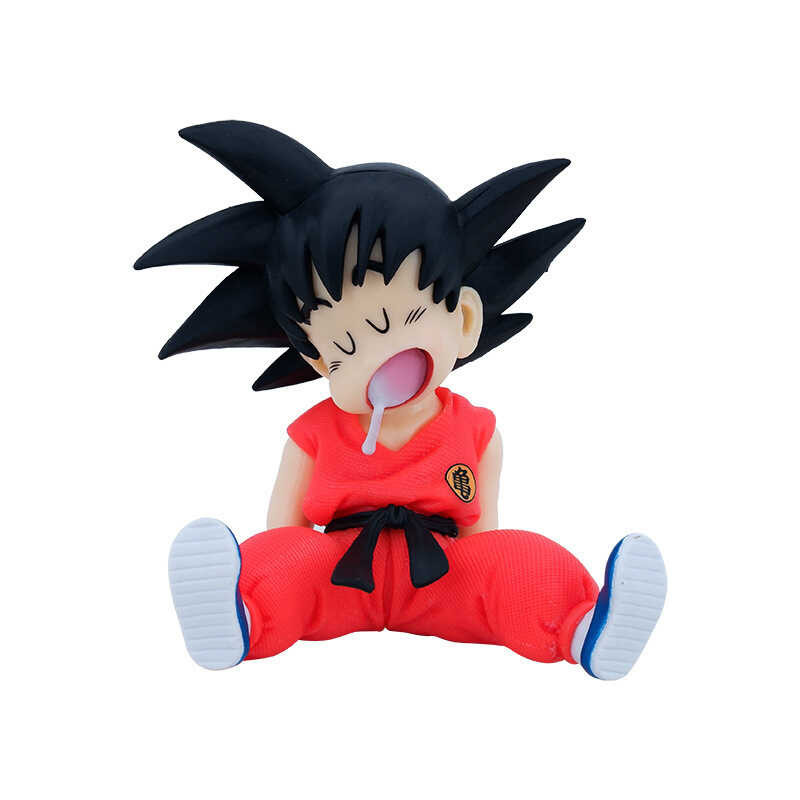 Anime Wholesale Dragon Ball Figure Childhood Goku Drooling Sleeping ...