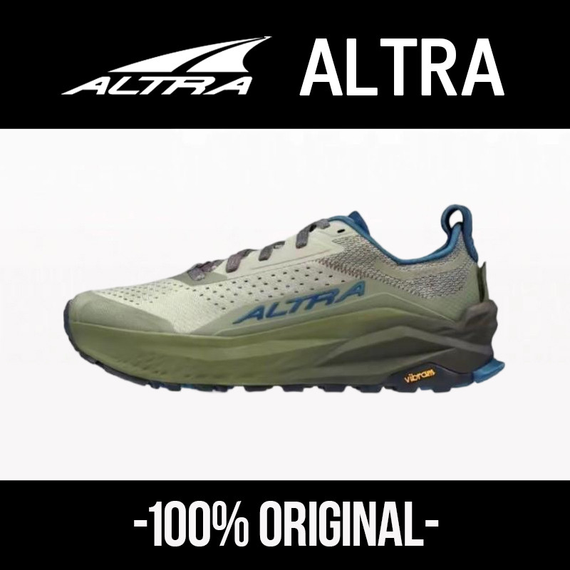 Altra OLYMPUS 6 Green Outdoor sports casual running shoes ALOA85NJ923 ...