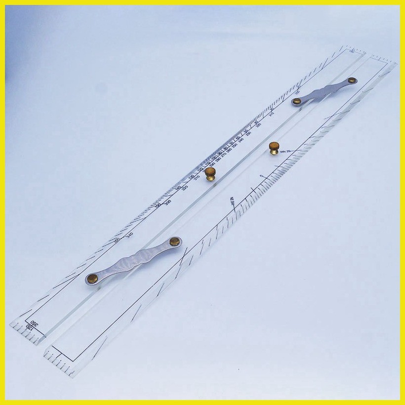 Marine Ruler Parallel Ruler Nautical Charts Parallel Ruler Mapping ...