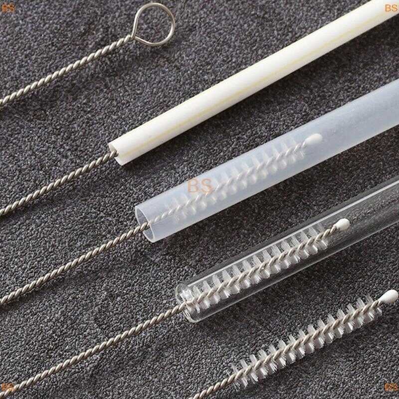 BS Drinking Brush Kit Straw Tube Pipe Cleaner Nylon Stainless Steel ...