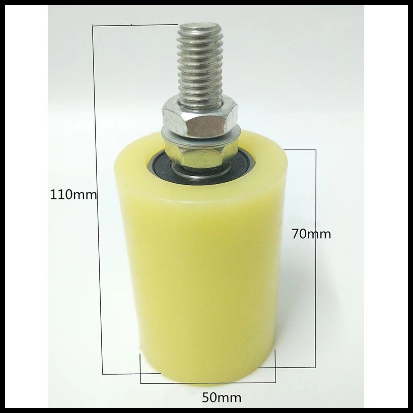 2pcs Sliding Gate Top Guide Roller Sliding Gate Top Flat Nylon Roller ...