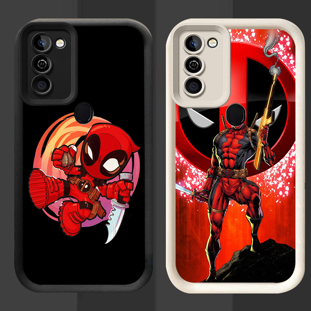 R55 Deadpool Casing for Samsung M30S M21 A21S A20 A20S A10S A11 M11 ...