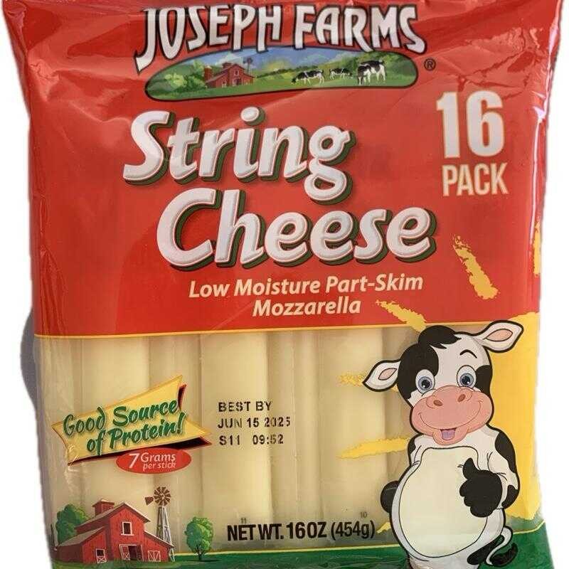 JOSEPH FARMS MOZZARELLA STRING CHEESE 16Oz C07 | Shopee Philippines
