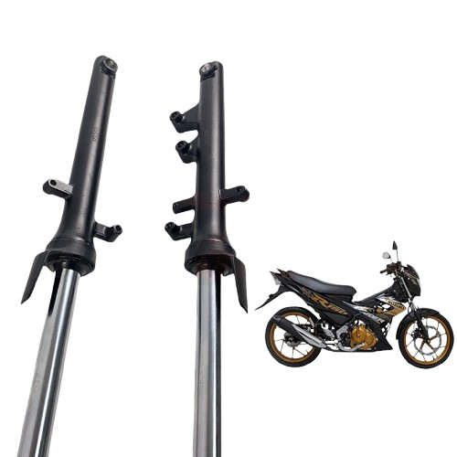 Stock Front shock For suzuki Raider 150 CARB TYPE - ( black ) | Shopee ...