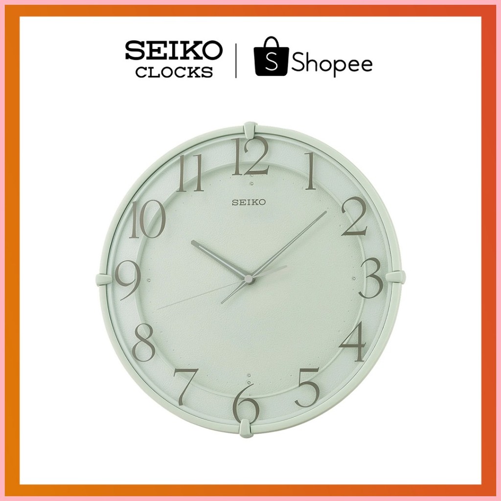 SEIKO WALL CLOCK QXA778M Quiet Sweep Seconds Hand, Diameter 30.7cm ...