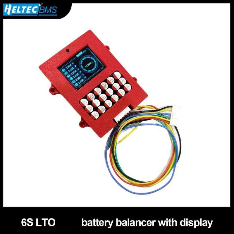 Heltec Lithium Titanate 6S Active Balancer With Display TFT LTO Battery ...