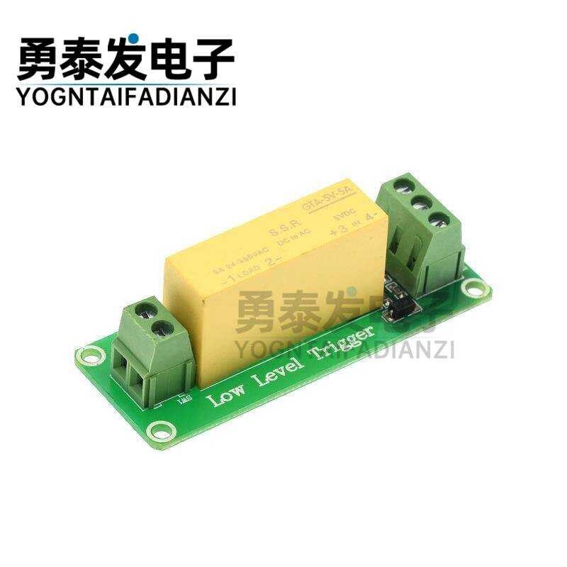 Load 5A 1 2 4 8 Channel 5V 12V 24V Low Level Trigger DC Control AC ...