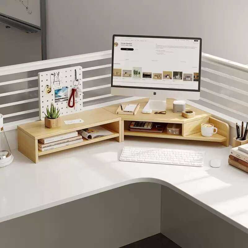 Corner Computer Monitor Riser Triangle Workstation Artifact Office ...