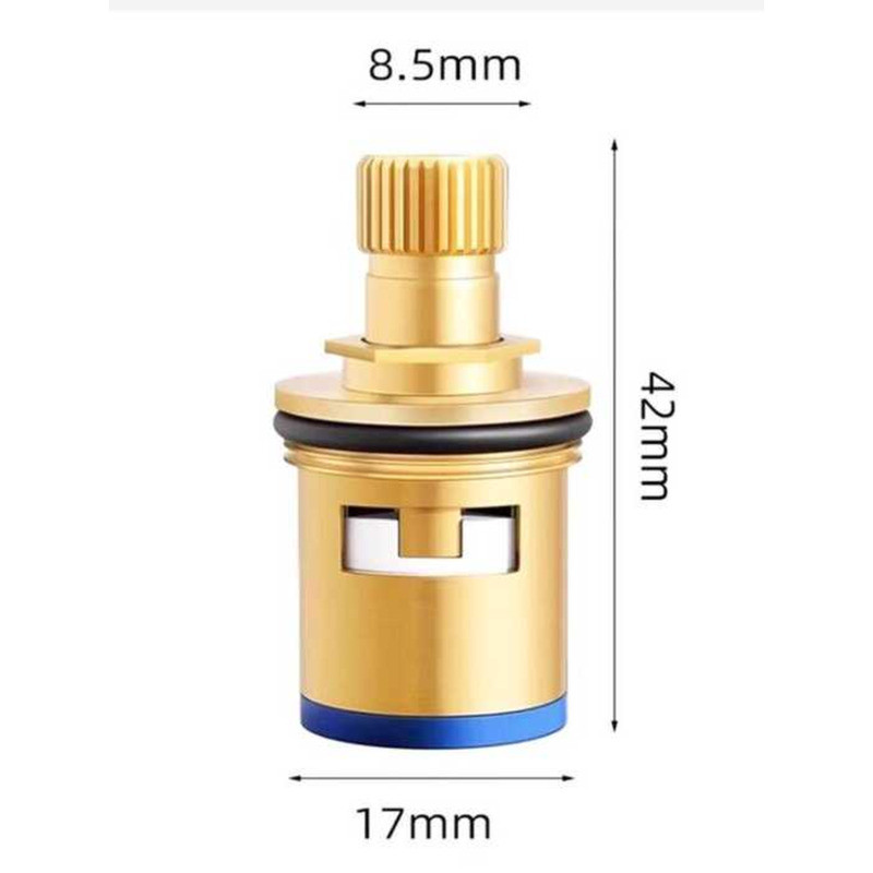 3 Universal Faucet Valve Core All-Copper 1/2 Inch Quick Open Faucet ...