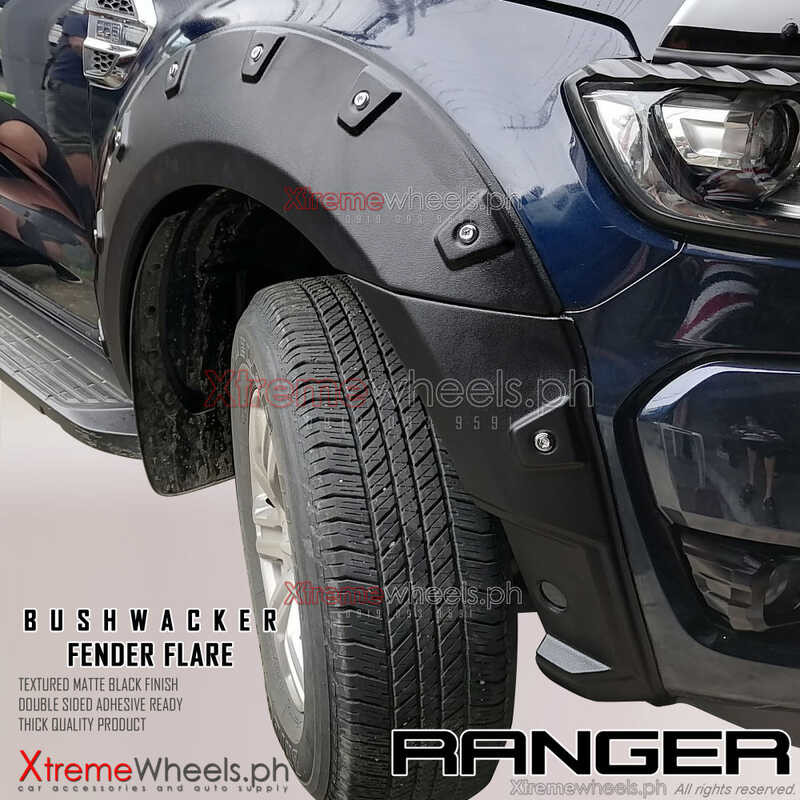 Ford Ranger 2016-2022 Set Fender Flare Bushwacker With Bottons Thailand ...