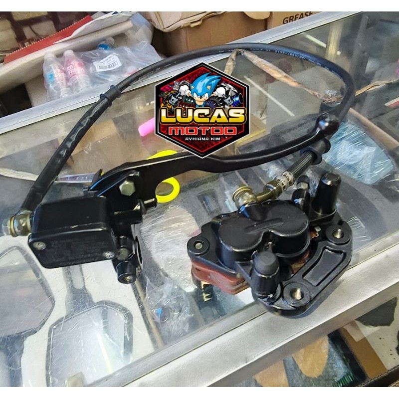 Break Master With Caliper For Rouser 135 Ns150 / Ns160 | Shopee Philippines