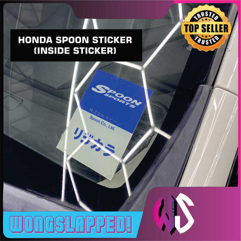 HONDA SPOON STICKER (Inside Sticker) | Shopee Philippines