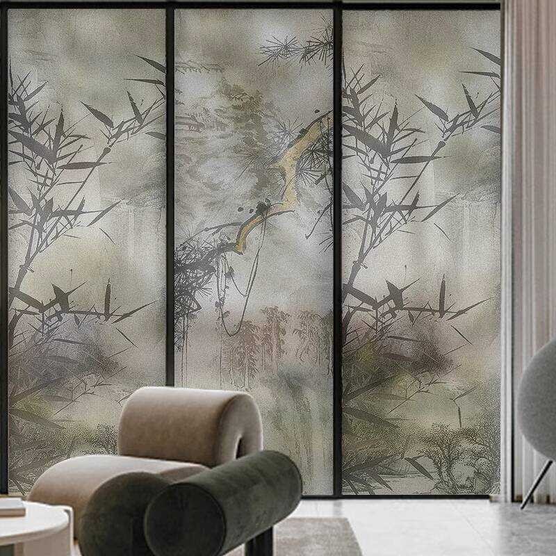 Window Privacy Anti-Static Frosted Film Translucent Opaque Bathroom ...