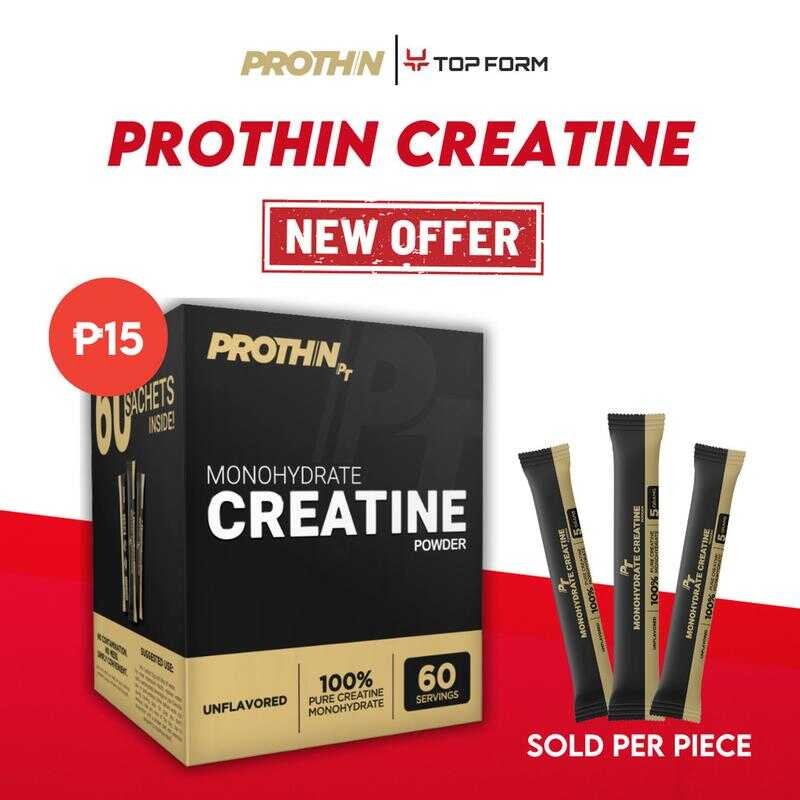 Prothin Monohydrate Creatine Powder - SOLD PER SACHET 7Dc | Shopee ...