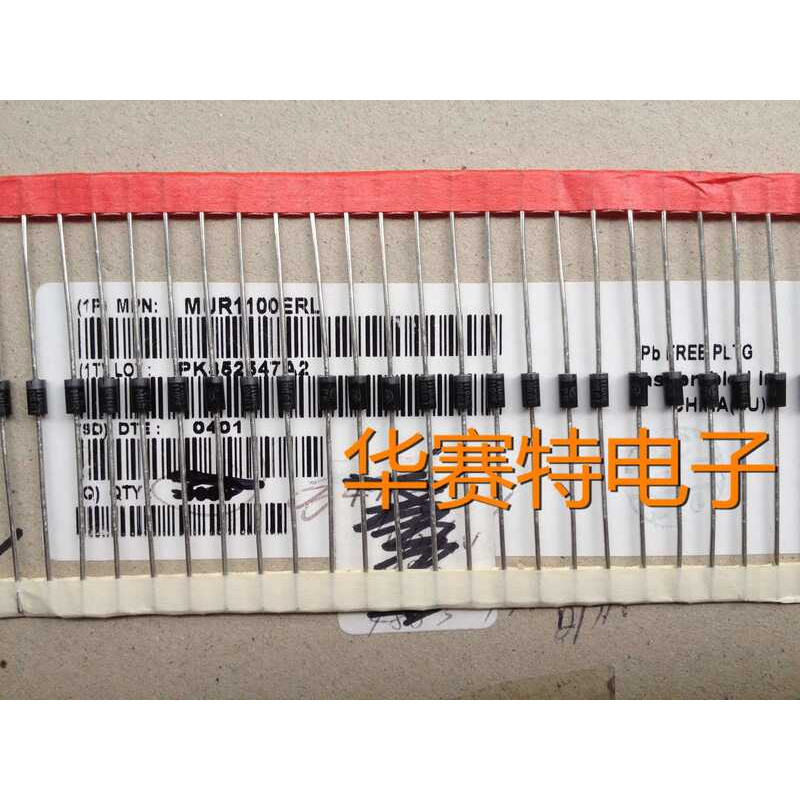 Fast Recovery Diode MUR1100ERL MUR1100E ON Semiconductor DO-41 1A 1000V ...