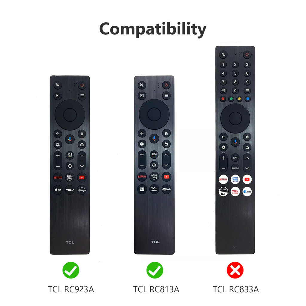 Silicone Remote Control Protective Cover TCL RC923A/RC813A 5 Colors ...