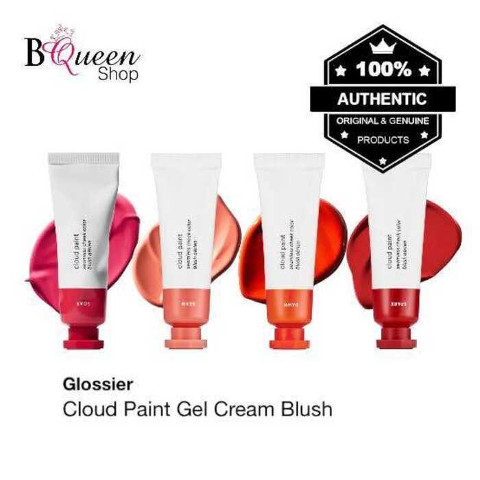 Glossier Cream Blush Cloud Paint + FREE Stickers (Old Packaging & New ...