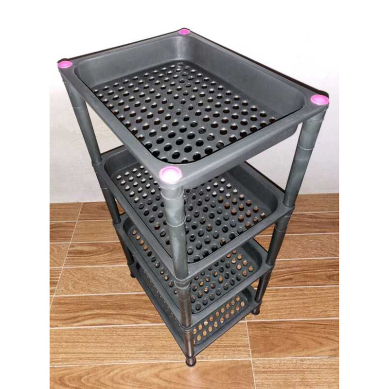 4 Layer Square Universal Kitchen Rack Food Storage / Fruit And ...