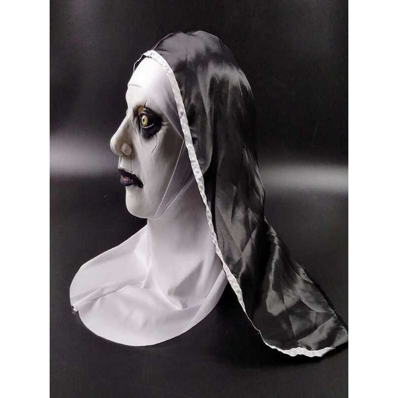 Halloween Horror Headgear Cosplay The Conjuring 2 Ghostface Movie Prank ...