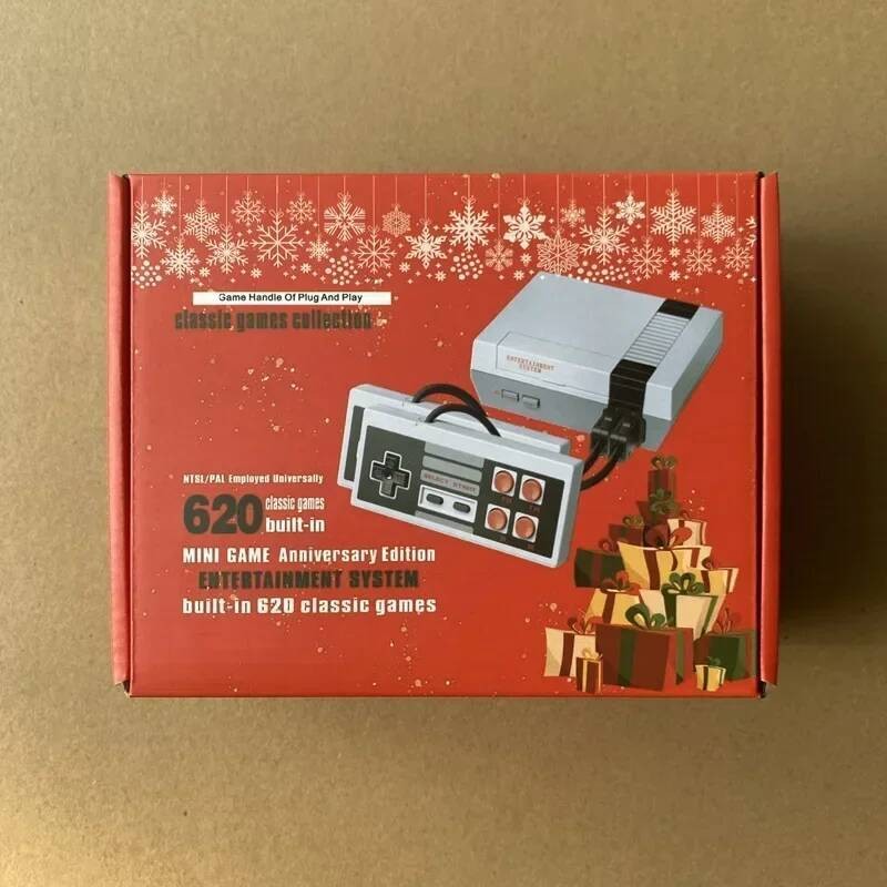TV Mini Video Game Console NES 8 Bit Built-in 620 Classic Retro Games 2 ...