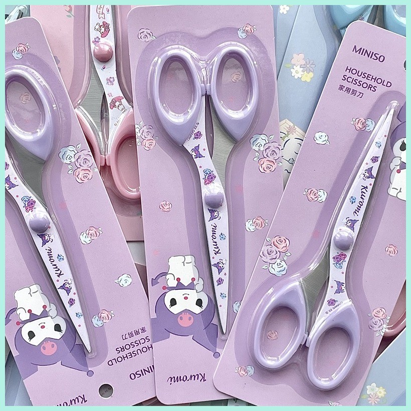 Miniso x Sanrio Scissors Paper Licensed Imported From Abroad Pastel ...
