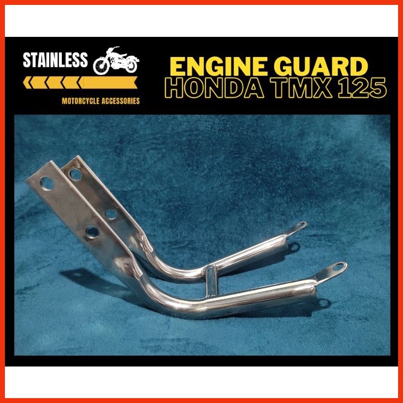 Stainless Engine Guard for Honda tmx 125/alpha (tubo) | Shopee Philippines