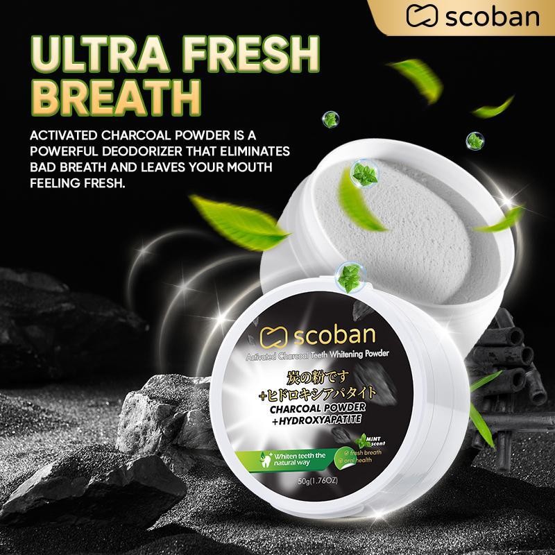 【Buy 2 Take 10】Scoban Whitenin Toothpaste Baking Soda 80g*4pcs+Color ...