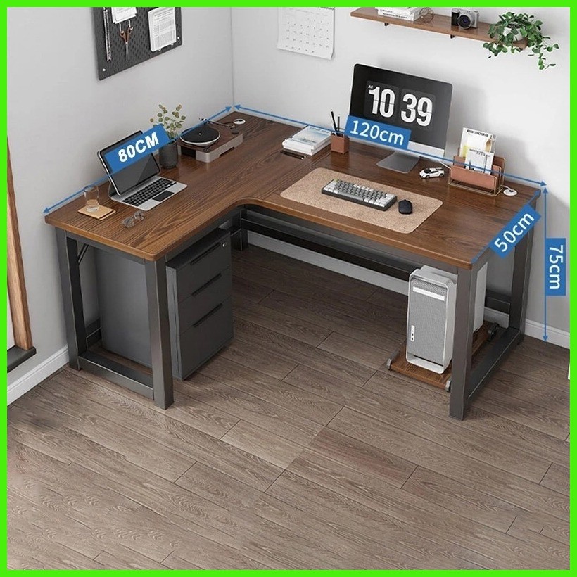 L Shape Left and Right Computer Table DeskHome Desk Office Computer ...