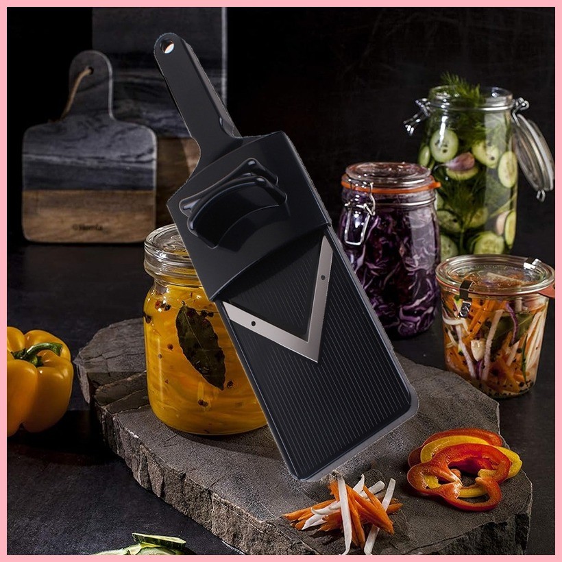 Adjustable Handheld Cabbage Grater Vegetable Slicer With Handguard ...